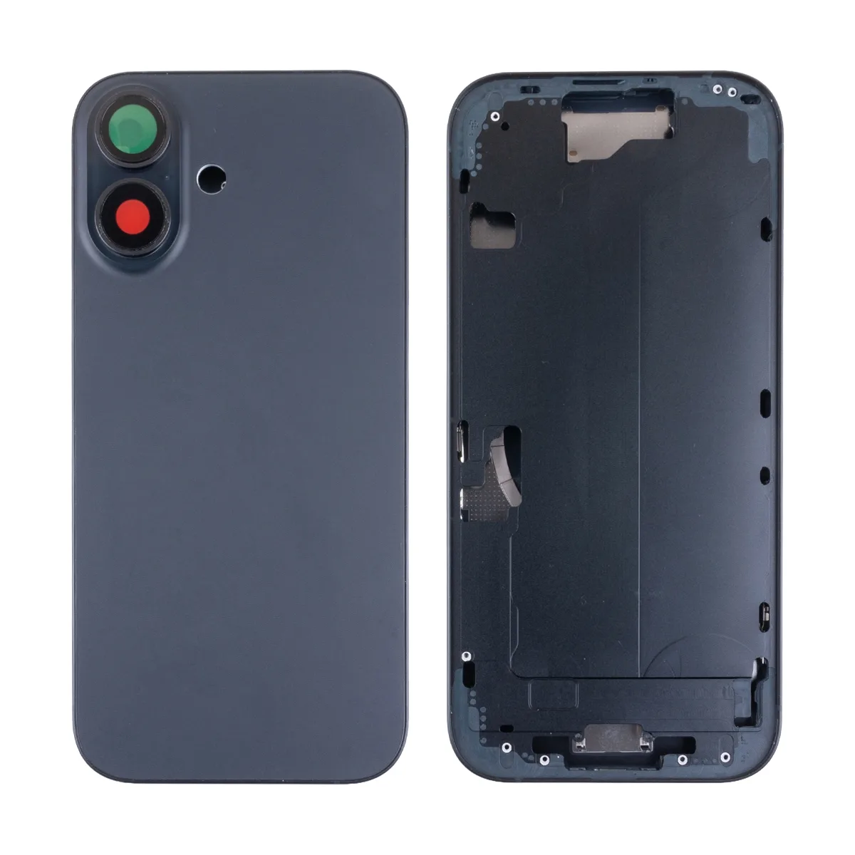 Корпус для iPhone 16 (A3287) (1 Sim) Черный - Премиум
