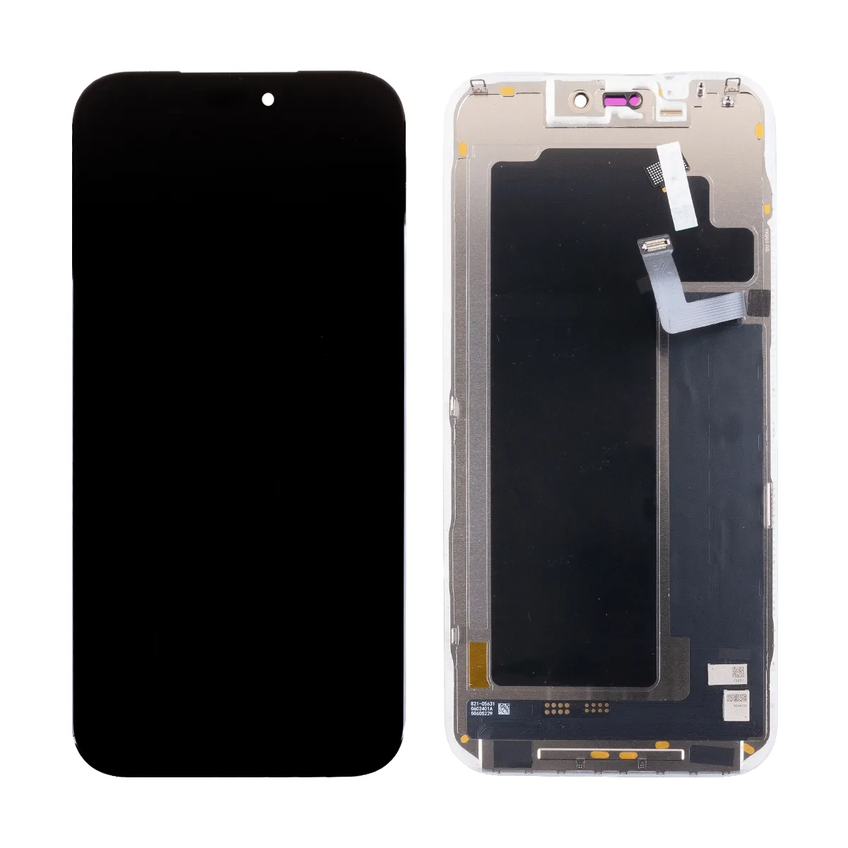 Дисплей для iPhone 17 Pro Max (A3526) в сборе с тачскрином Черный - (Soft OLED, Full HD, 120 Гц) (пл