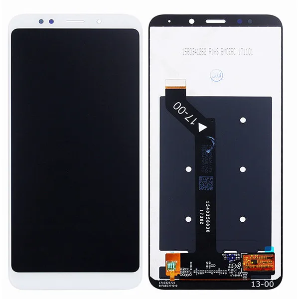 Дисплей для Xiaomi Redmi 5 Plus (MEG7) в сборе с тачскрином Белый - Оптима