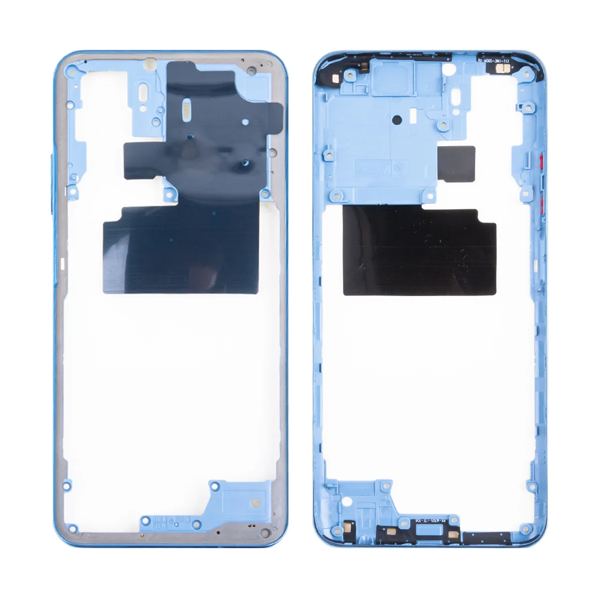 Средняя часть для Xiaomi Redmi Note 10/10S/Poco M5s (M2102K7AG/M2101K7BNY/2207117BPG) Синий