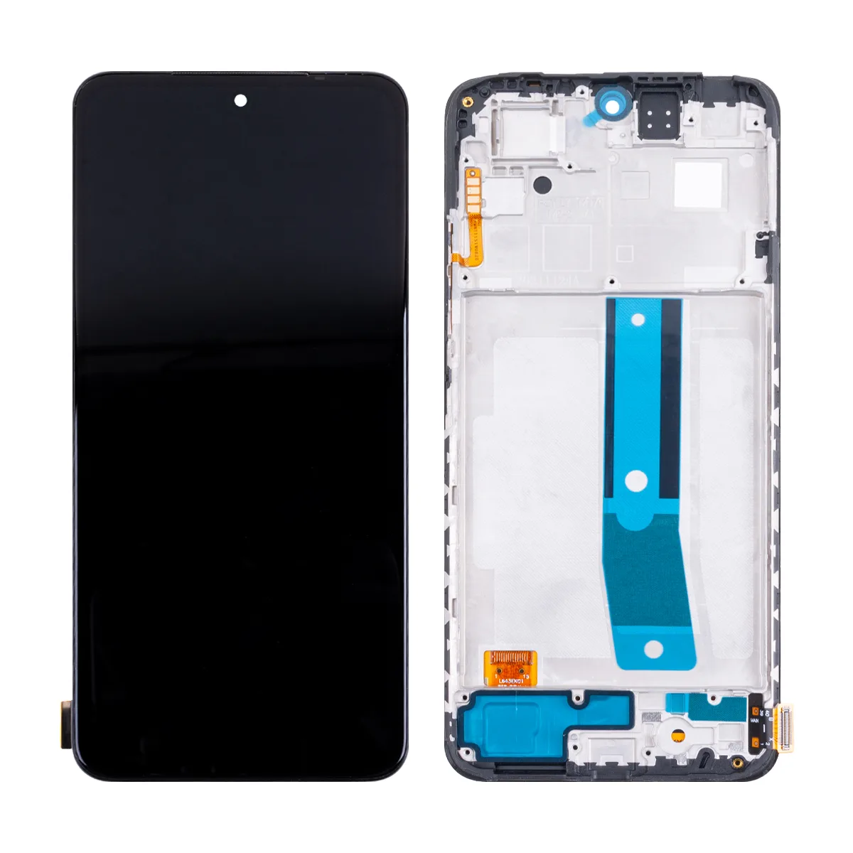 Дисплей для Xiaomi Redmi Note 11 модуль Черный - (OLED)