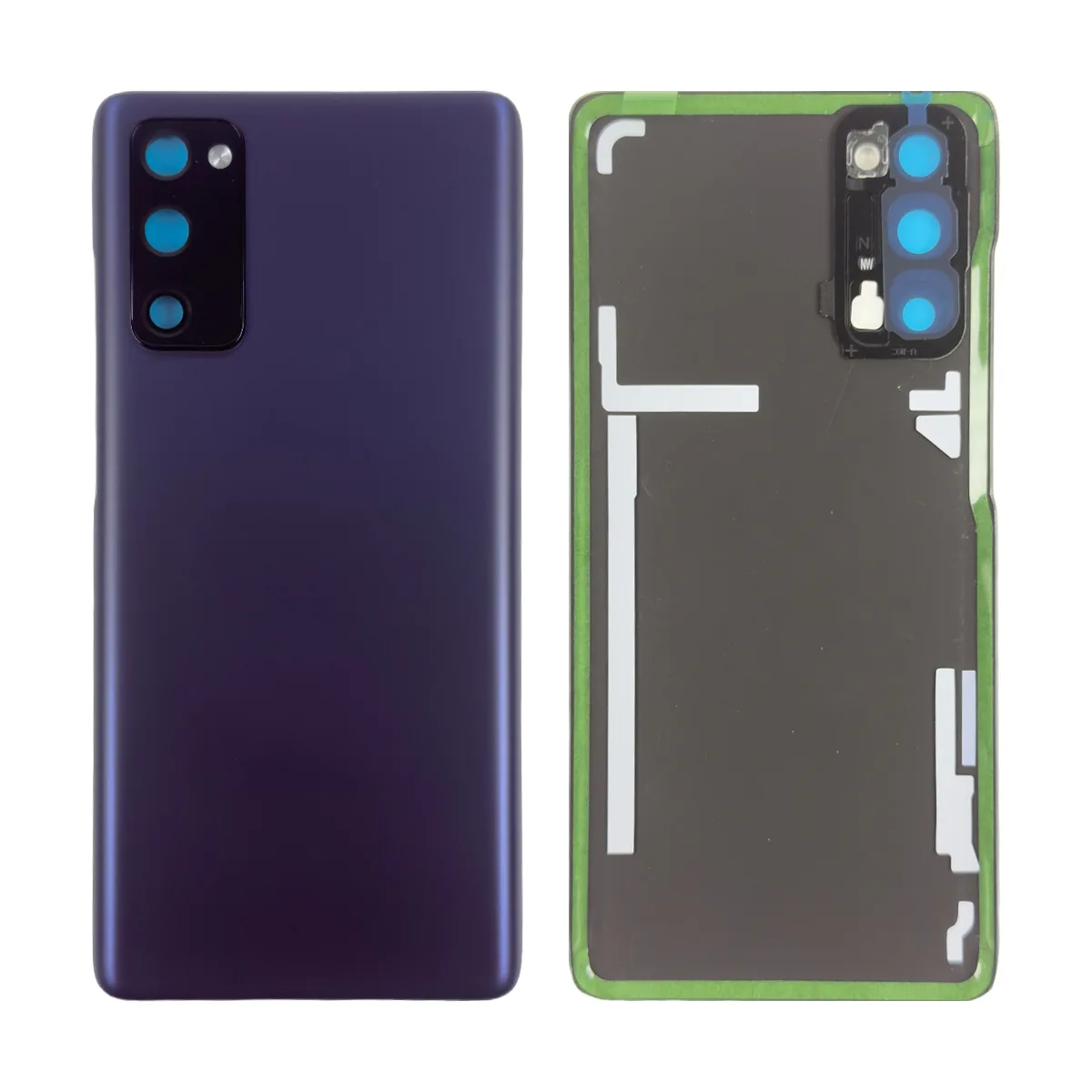 Задняя крышка для Samsung Galaxy S20 FE (G780F) Синий - Премиум
