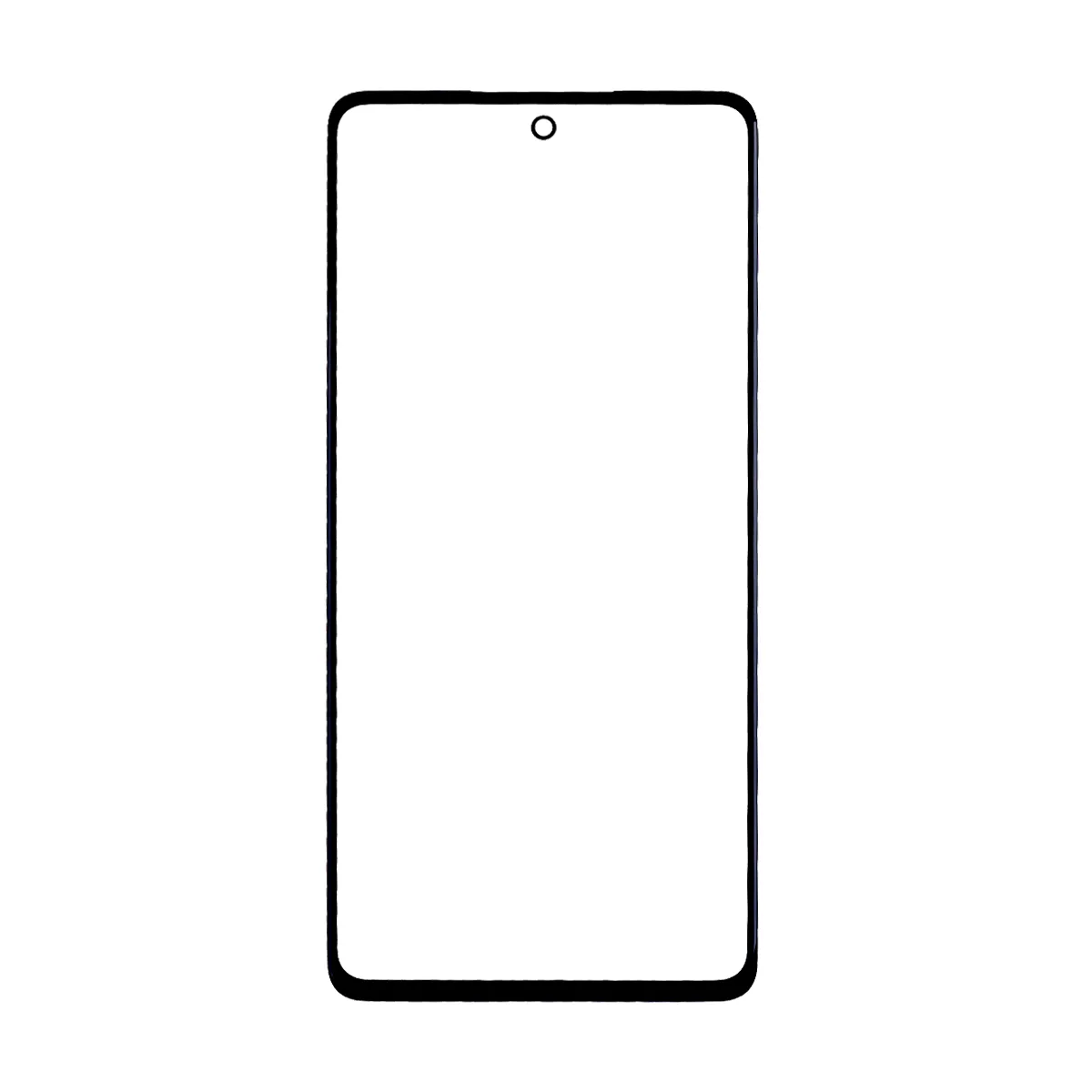 Стекло для переклейки Samsung Galaxy A52/S20 FE (A525F/G780F) с OCA пленкой Черный - OR (Mitsubishi)