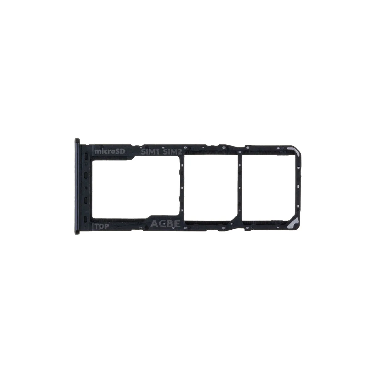 Держатель SIM для Samsung Galaxy A32 4G (A325F) Черный