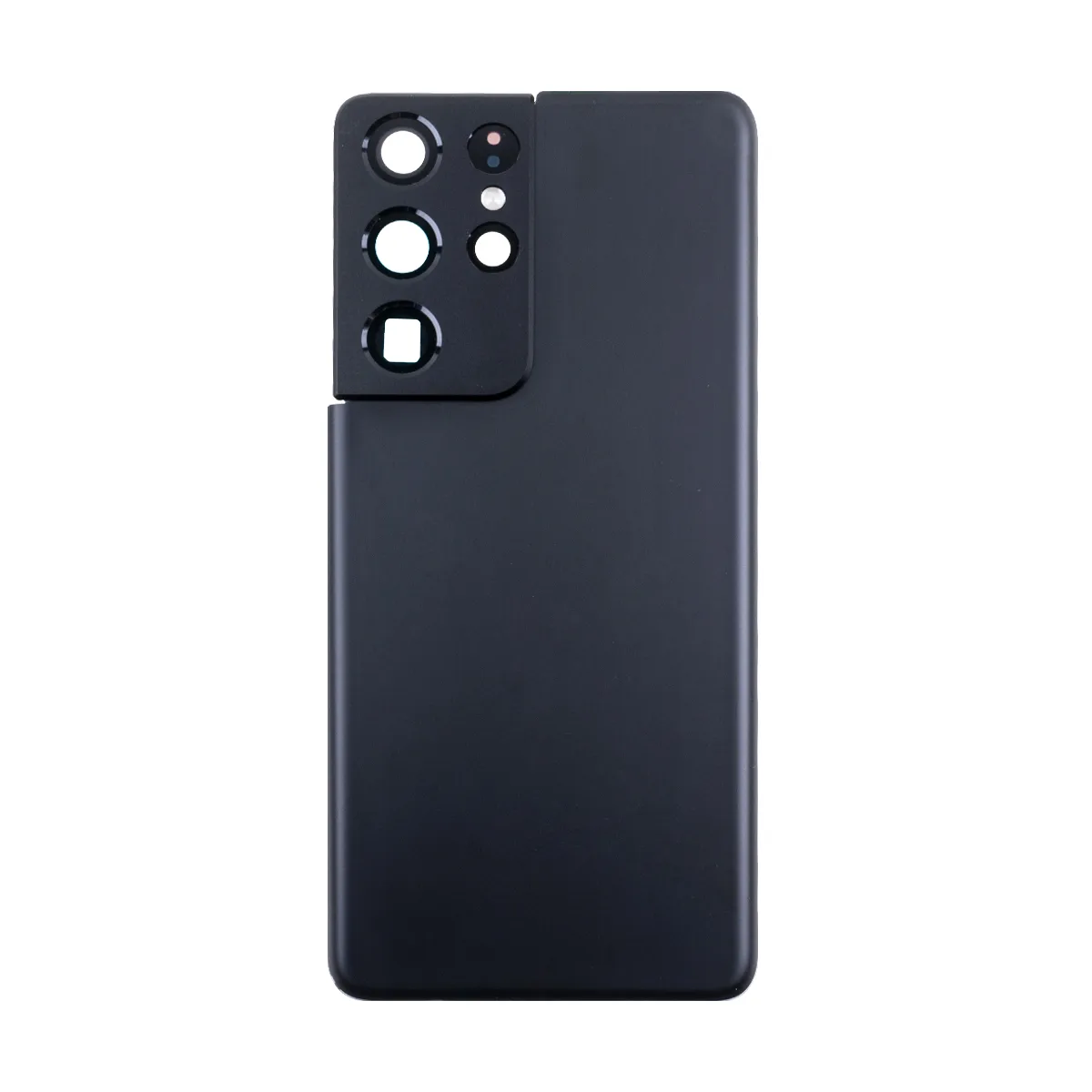 Задняя крышка для Samsung Galaxy S21 Ultra (G998B) Черный - Премиум