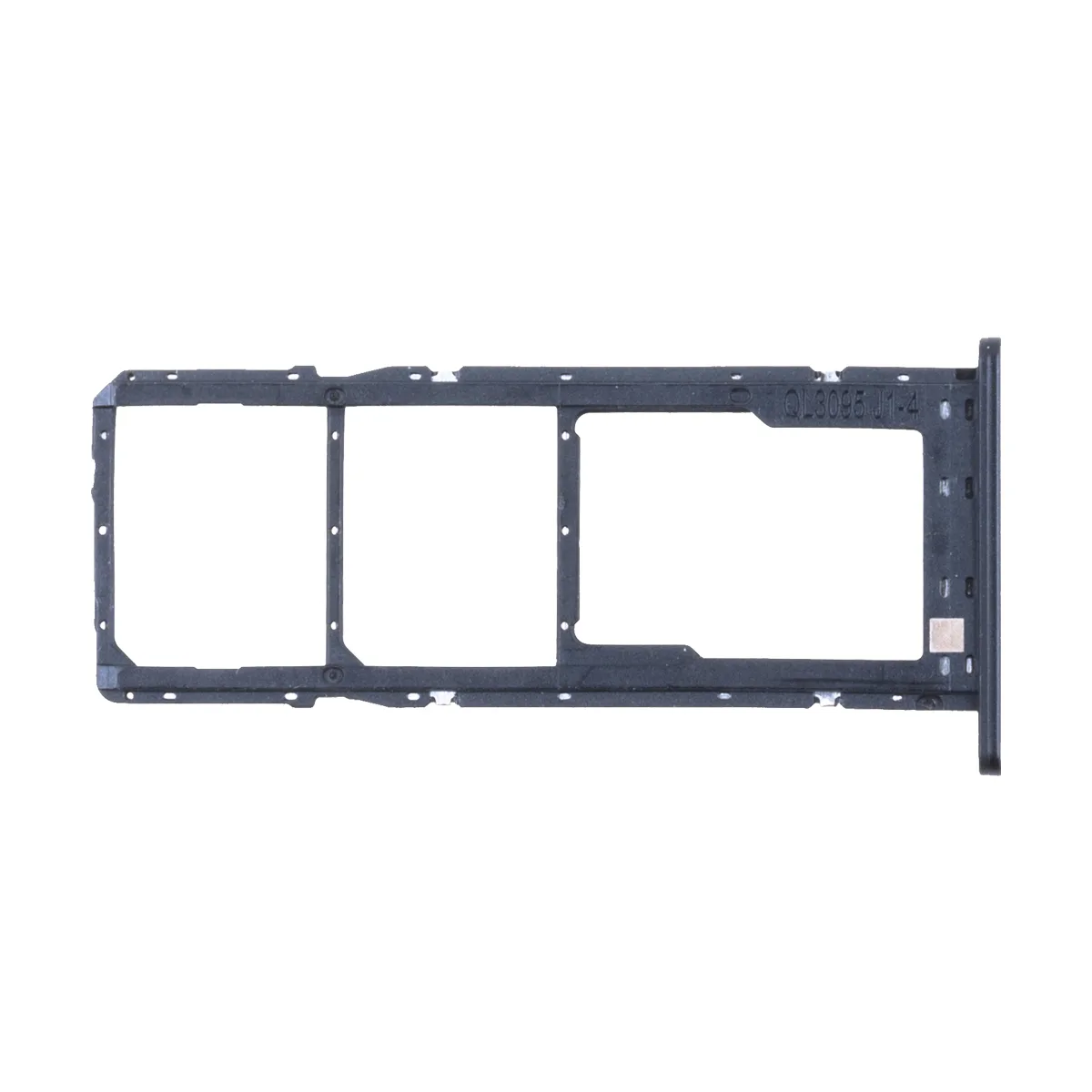 Держатель SIM для Samsung Galaxy A03s (A037F) Черный