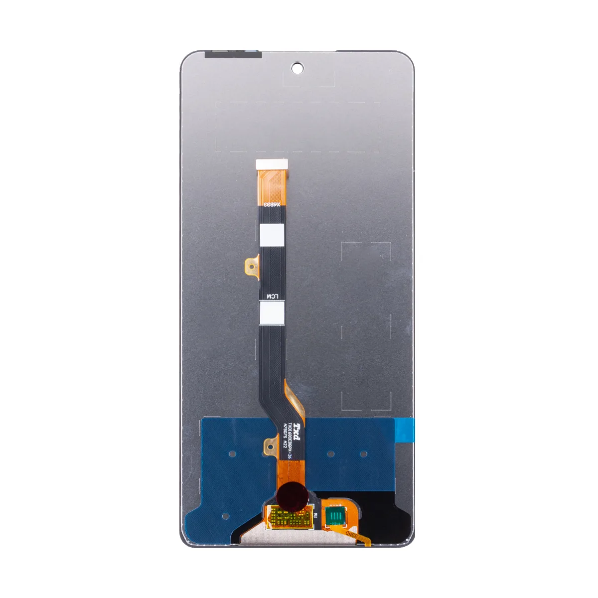 Дисплей для Tecno Spark 10 Pro (KI7) в сборе с тачскрином Черный - Оптима
