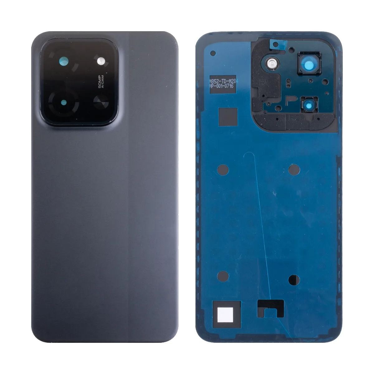 Задняя крышка для Xiaomi Poco C85 4G (25078PC3EG) Черный - Премиум