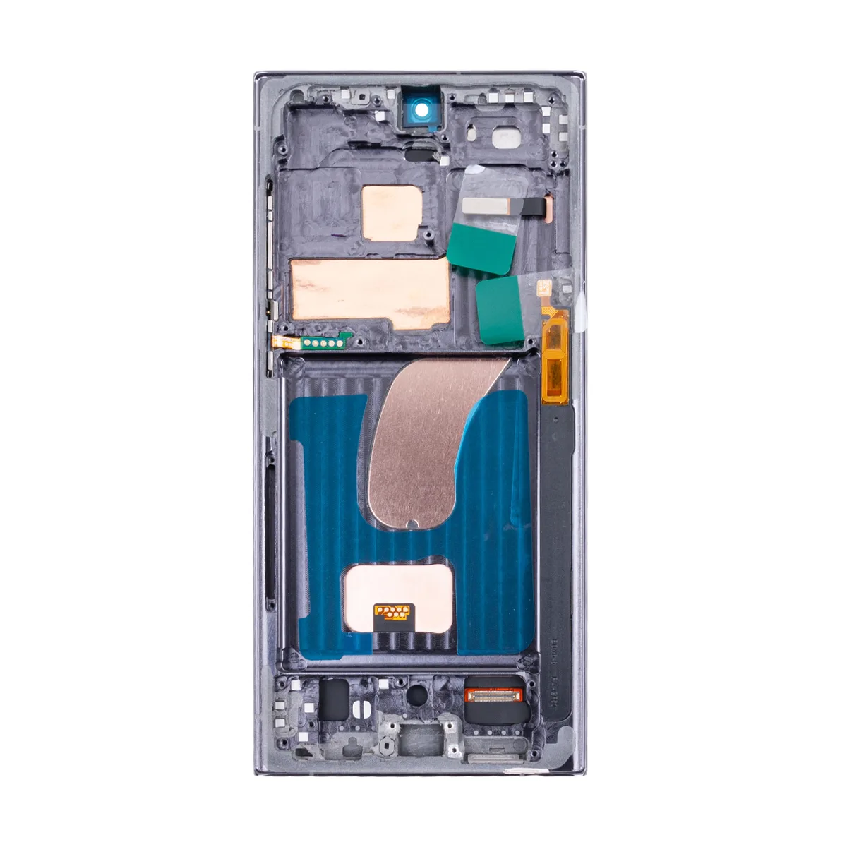 Дисплей для Samsung Galaxy S23 Ultra (S918B) модуль с рамкой Черный - (In-Cell)