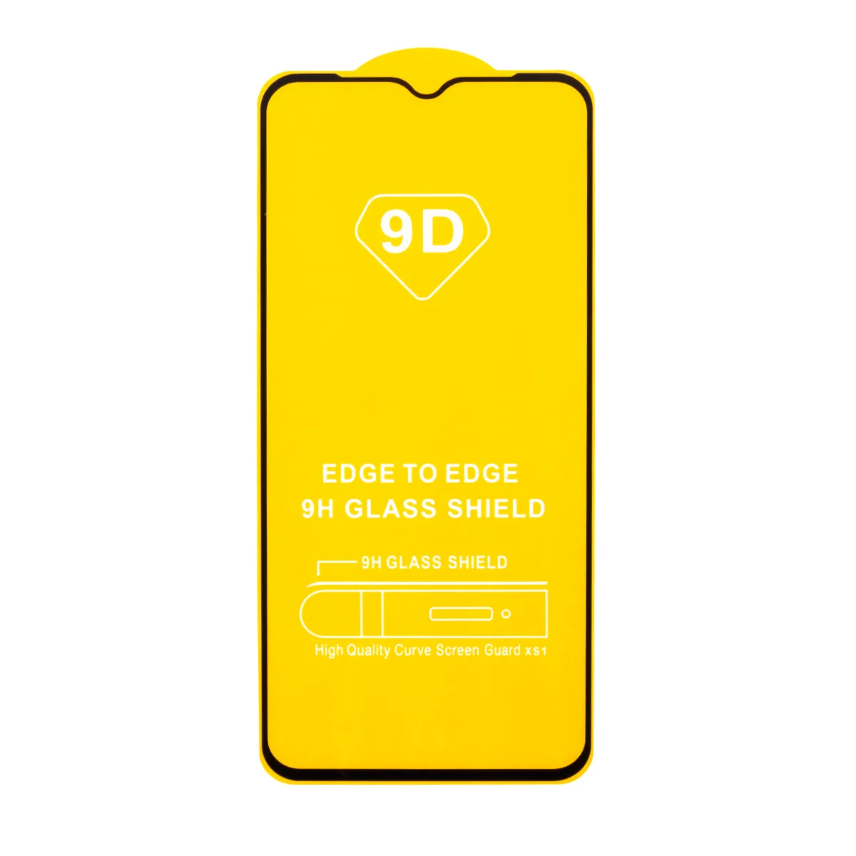 Защитное стекло "Полное покрытие" для Realme C30/C30s/Narzo 50i Prime Черный