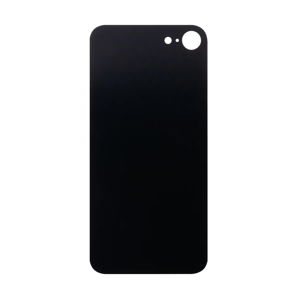 Задняя крышка для iPhone SE 2020 (A2296) Красный (стекло, монолит, широкий вырез под камеру, логотип