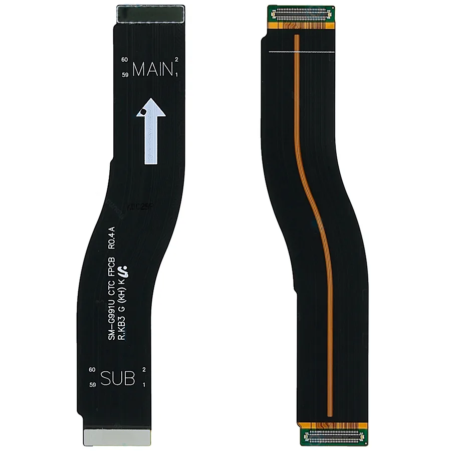 Шлейф для Samsung Galaxy S21 (G991B) межплатный (широкий)