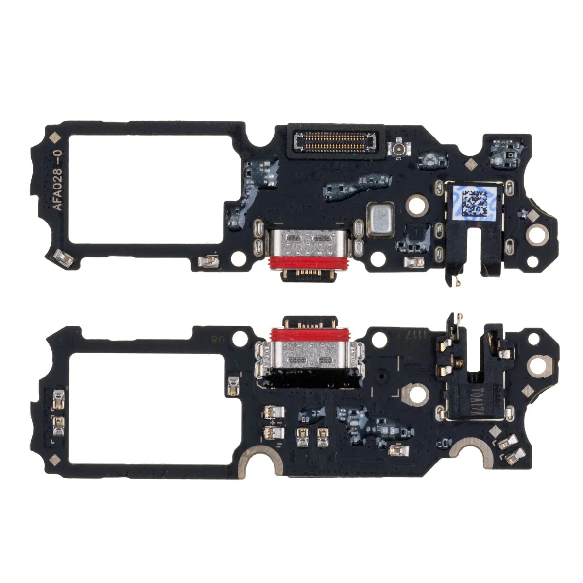 Шлейф для OPPO A5 2020/A9 2020 (CPH1931/CPH1941) плата на системный разъем/разъем гарнитуры/микрофон