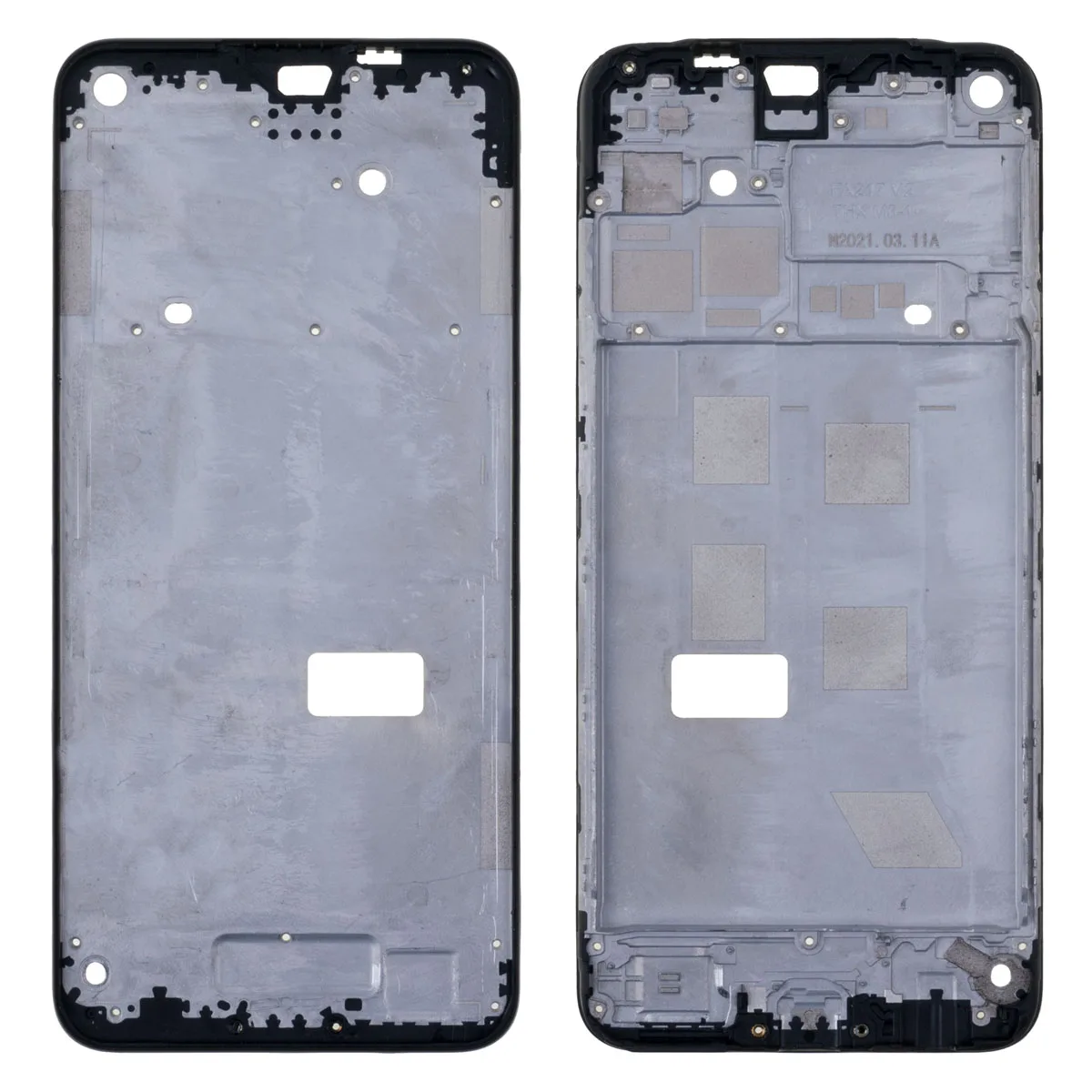 Рамка дисплея для OPPO A53 (CPH2127) Черный (возможен дефект ЛКП)
