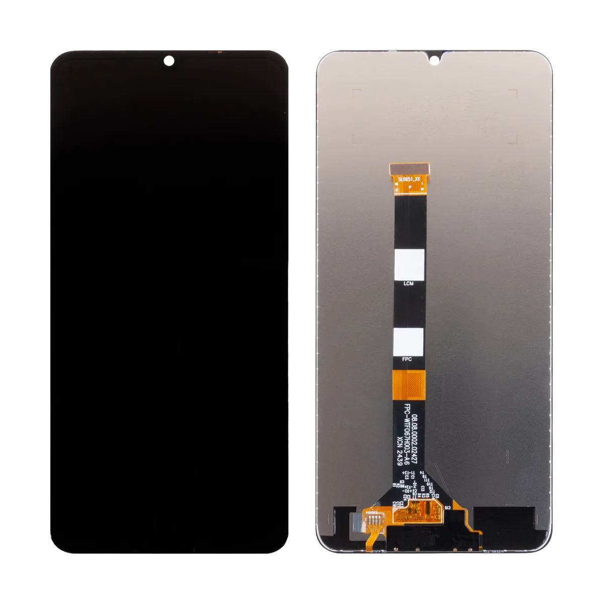 Дисплей для Realme Note 50 (RMX3834) в сборе с тачскрином Черный - OR100