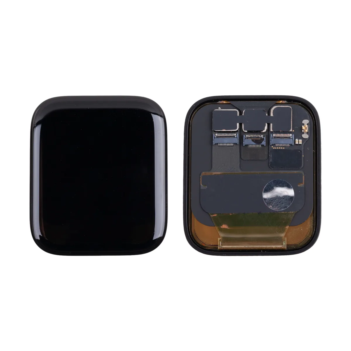 Дисплей для Apple Watch SE 2022 44 мм в сборе с тачскрином Черный - OR100 (Снятый, без ремонта)