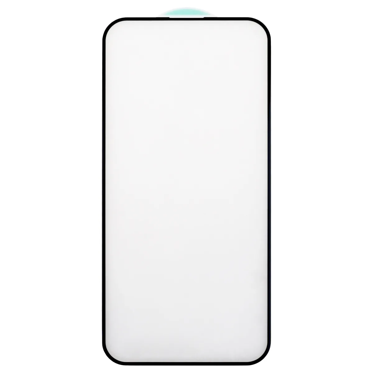 Защитное стекло "Стандарт" для iPhone 14 Pro Max Черный (Полное покрытие)