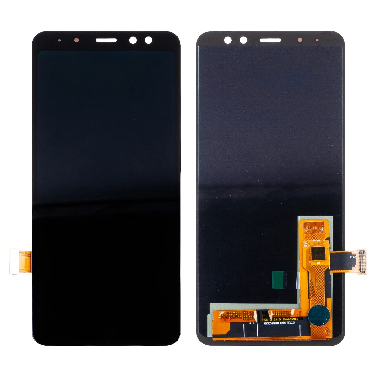Дисплей для Samsung Galaxy A8+ 2018 (A730F) в сборе с тачскрином Черный - (In-Cell)