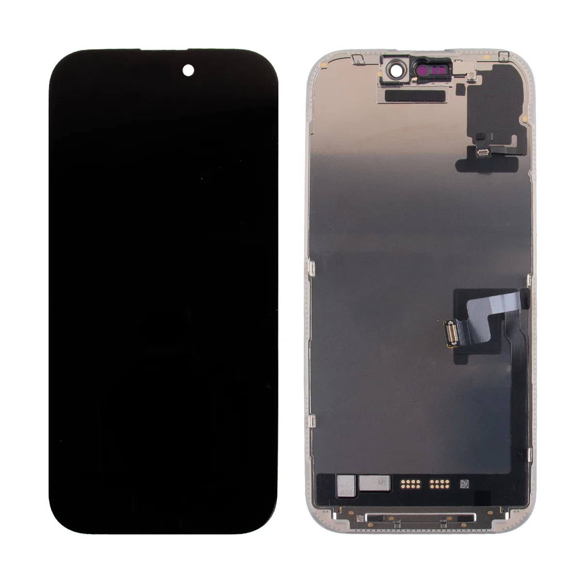 Дисплей для iPhone 16 Pro (A3293) в сборе с тачскрином Черный - OR (SP) (с верификацией “Новая запча