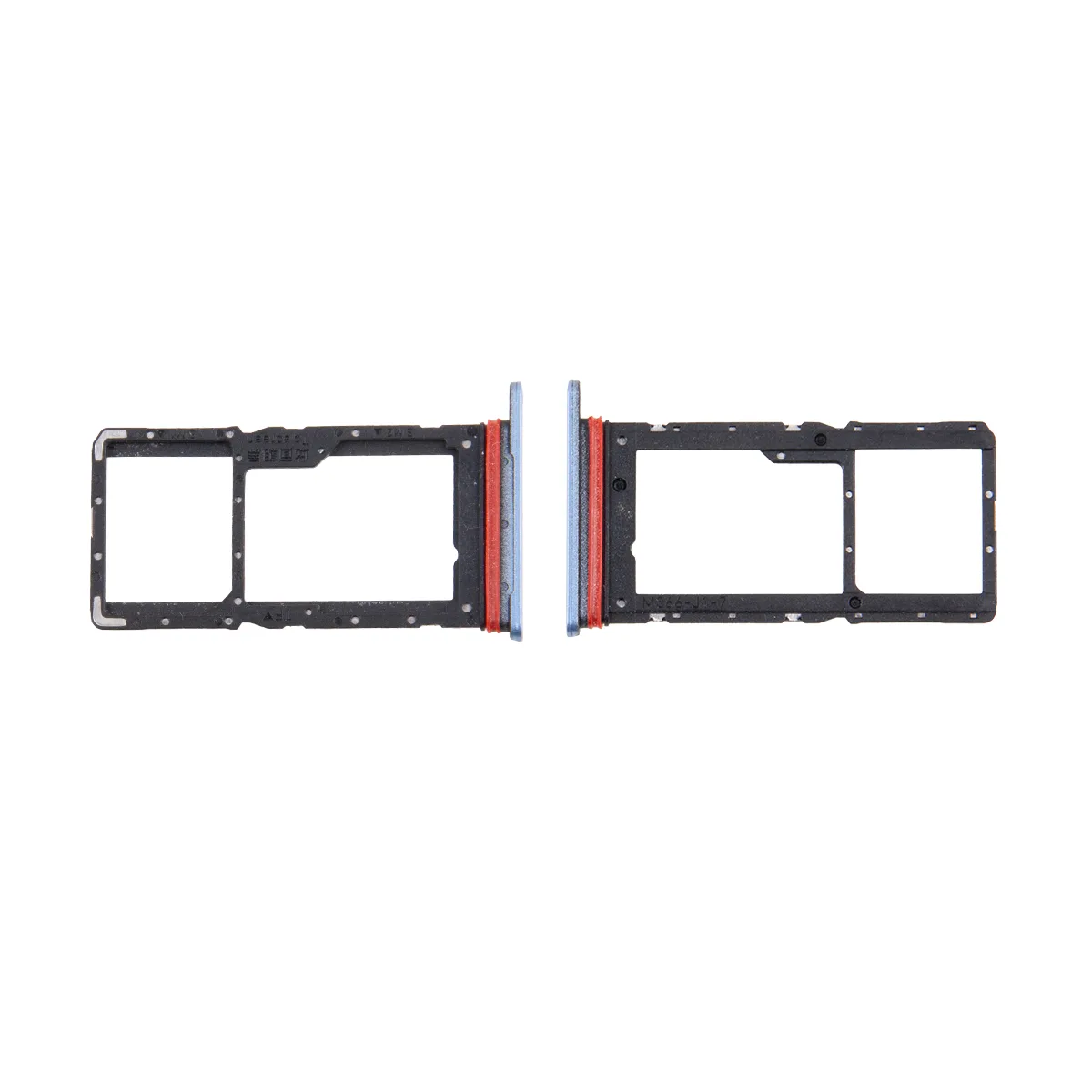 Держатель SIM для Huawei Honor X6a (5109ATKH/WDY-LX1) Голубой