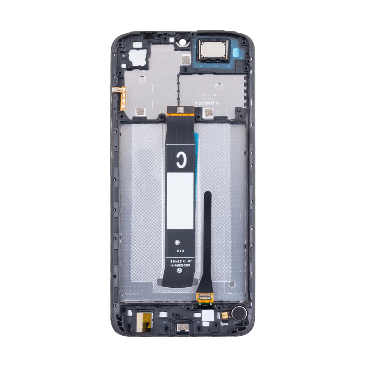 Дисплей для Xiaomi Redmi A2+ (23028RNCAG) модуль с рамкой Черный - OR (HD+, 300 Кд/м?, 60 Гц)