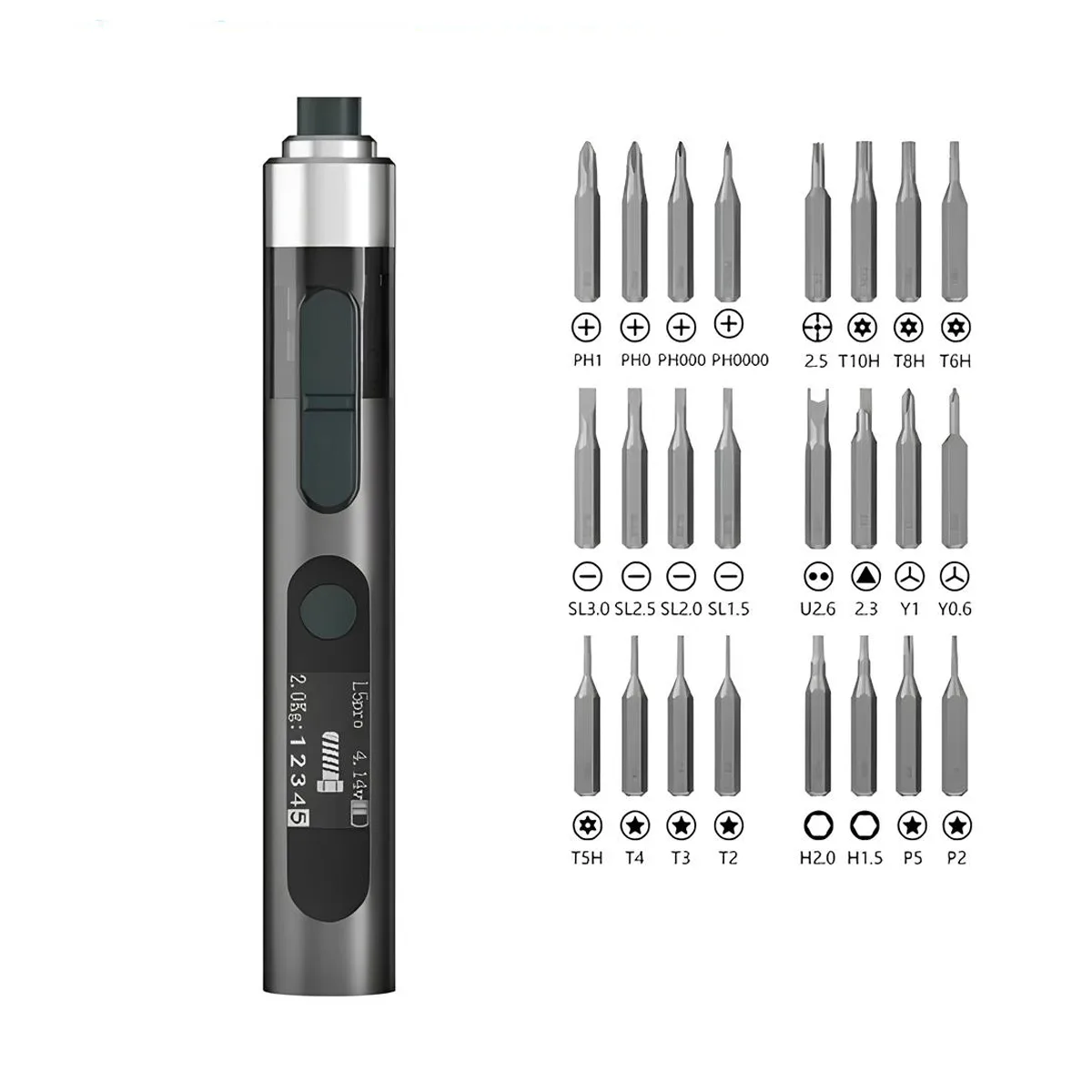 Отвертка электрическая MaAnt L5 Pro (24 в 1)