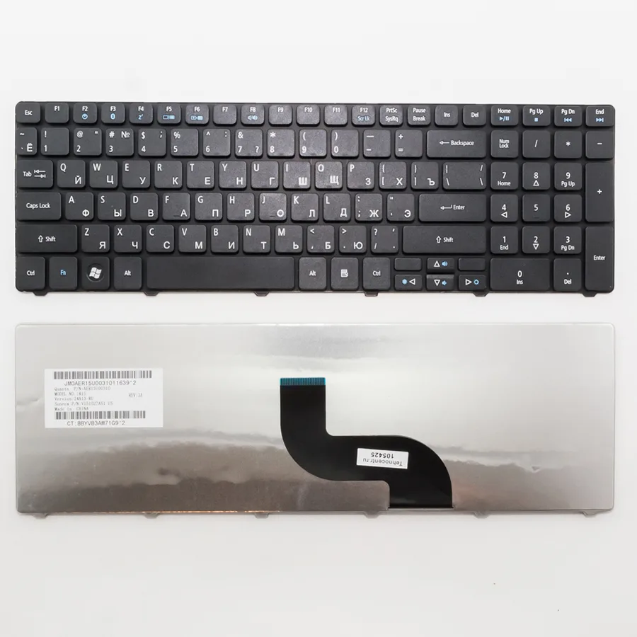 Клавиатура для ноутбука Acer Aspire 5236/5551/5738 Черный