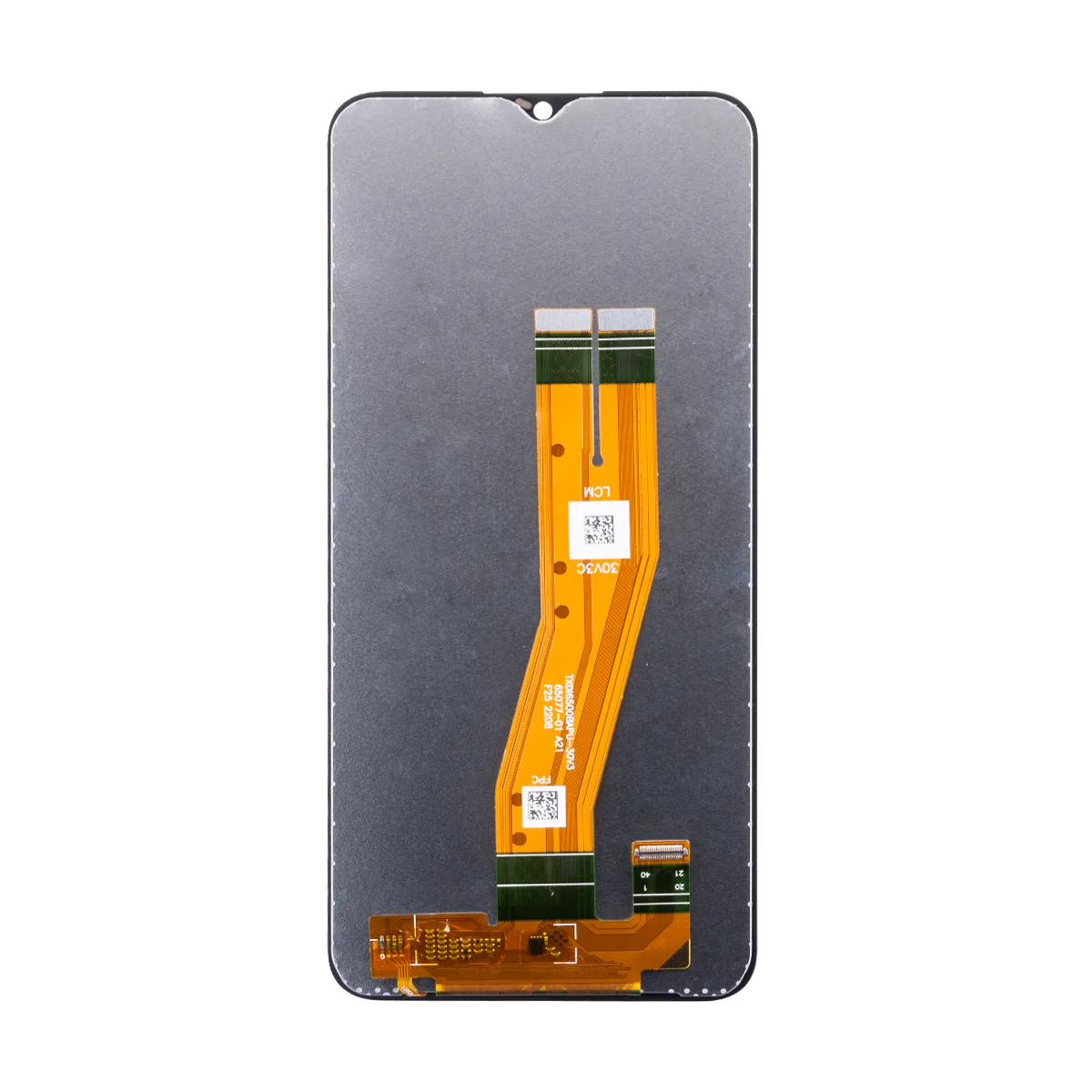 Дисплей для Samsung Galaxy A02s (A025F) в сборе с тачскрином Черный - Оптима