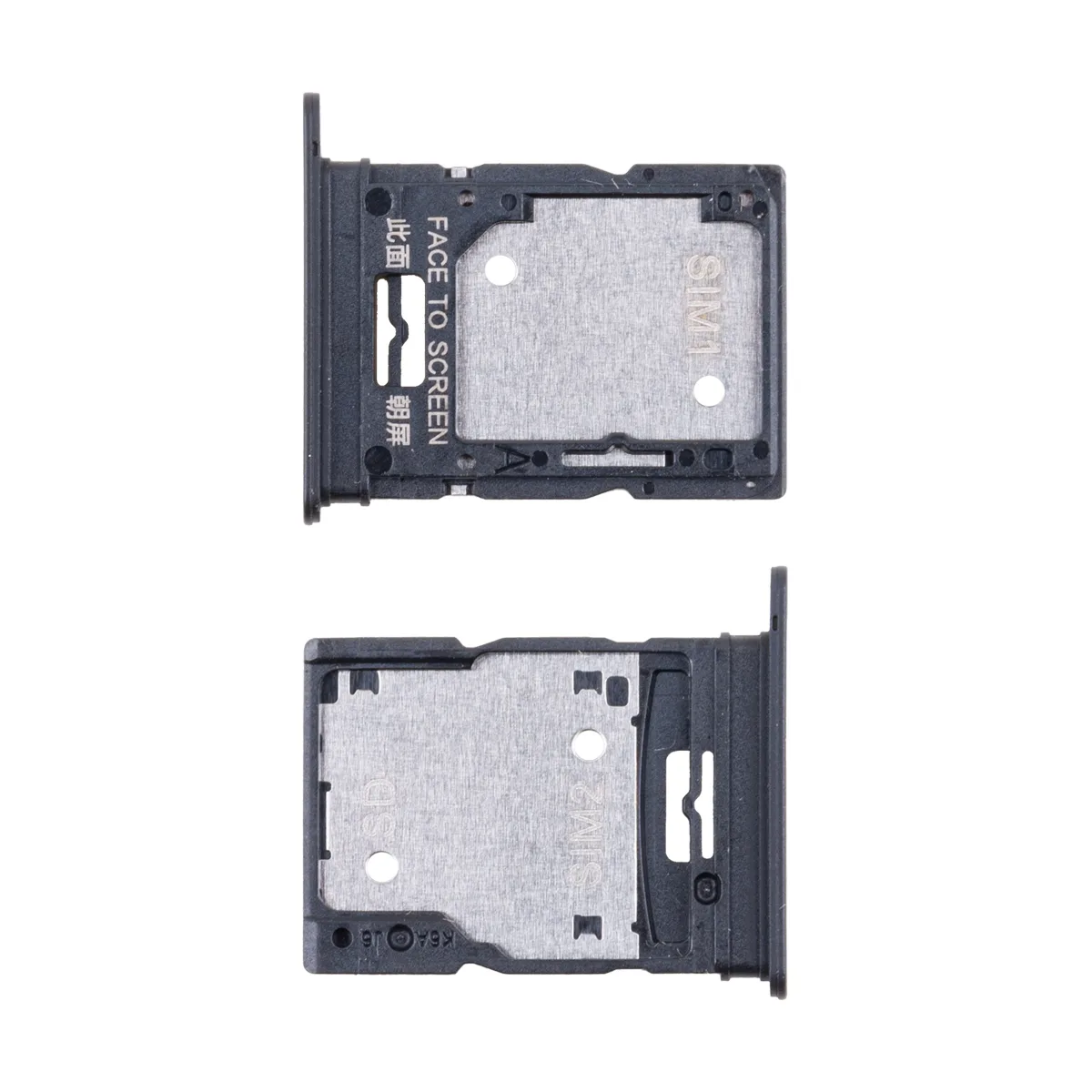Держатель SIM для Xiaomi Poco X4 Pro 5G (2201116PG) Черный