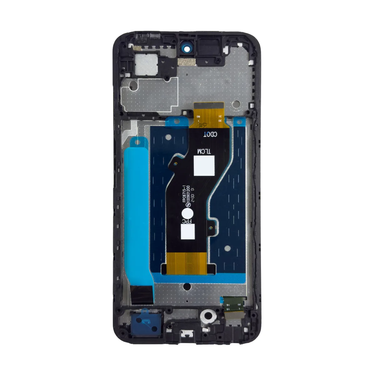 Дисплей для Infinix Hot 50i (X6531) модуль с рамкой Черный - OR