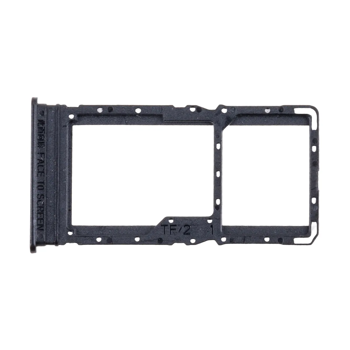 Держатель SIM для Xiaomi Poco M6 4G (2404APC5FG) Черный