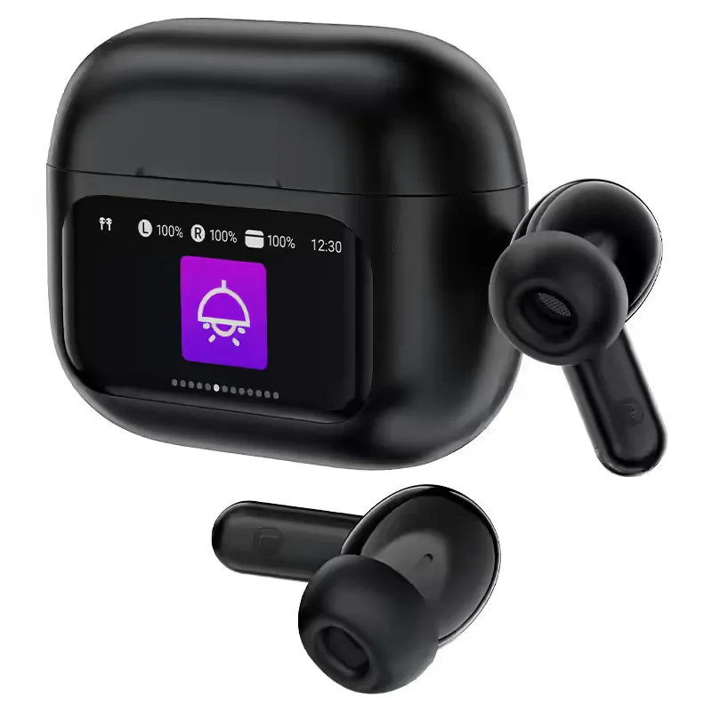 Беспроводные наушники Bluetooth Acefast W6 (TWS, вакуумные, с диплеем, активное шумоподавление) Черн