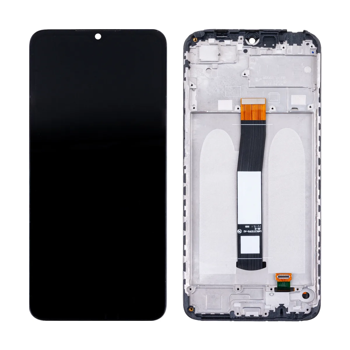 Дисплей для Xiaomi Poco C40 (220333QPG) модуль с рамкой Черный - OR