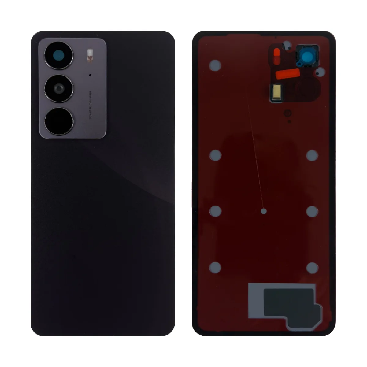 Задняя крышка для Realme C75 4G (RMX3941) Черный - Премиум