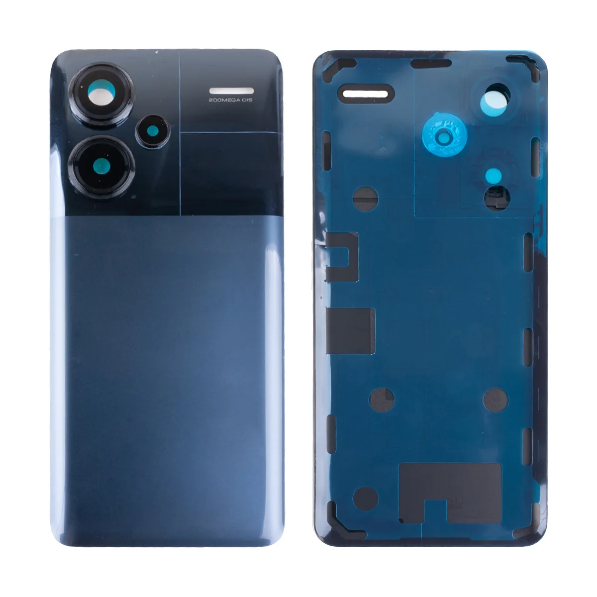 Задняя крышка для Xiaomi Redmi Note 13 Pro+ (23090RA98C) Черный - Премиум