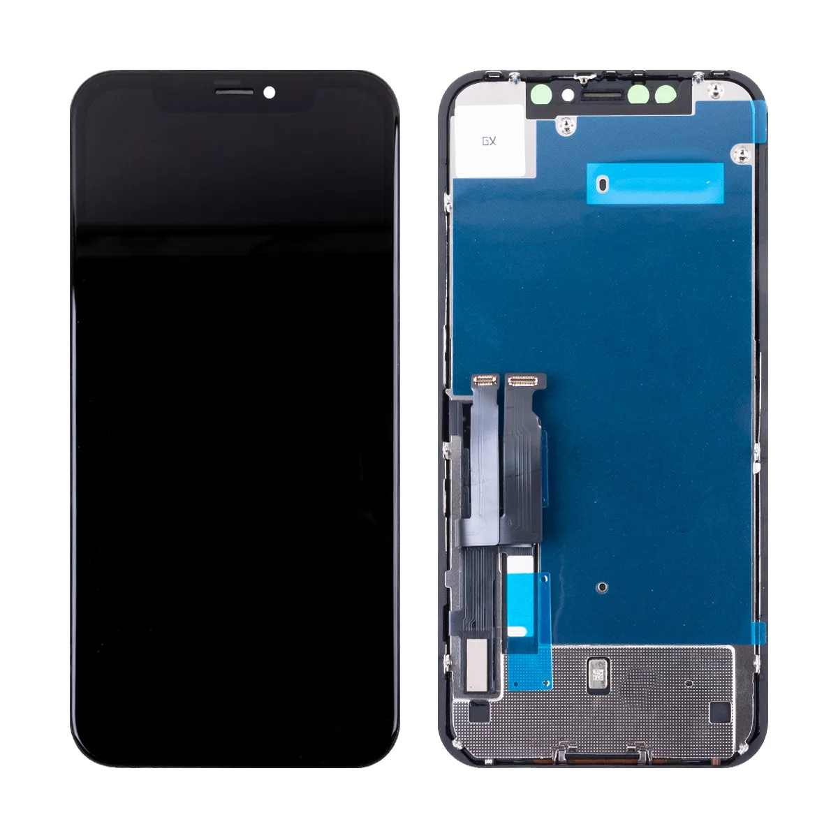 Дисплей для iPhone Xr (A2105) в сборе с тачскрином Черный - GX