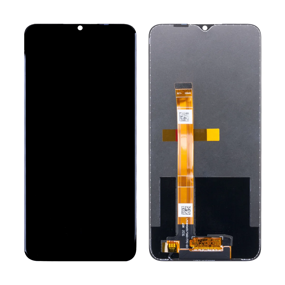 Дисплей для Realme C11/C15/Narzo 30A (RMX2185/RMX2180/RMX3171) в сборе с тачскрином Черный - OR (HD+