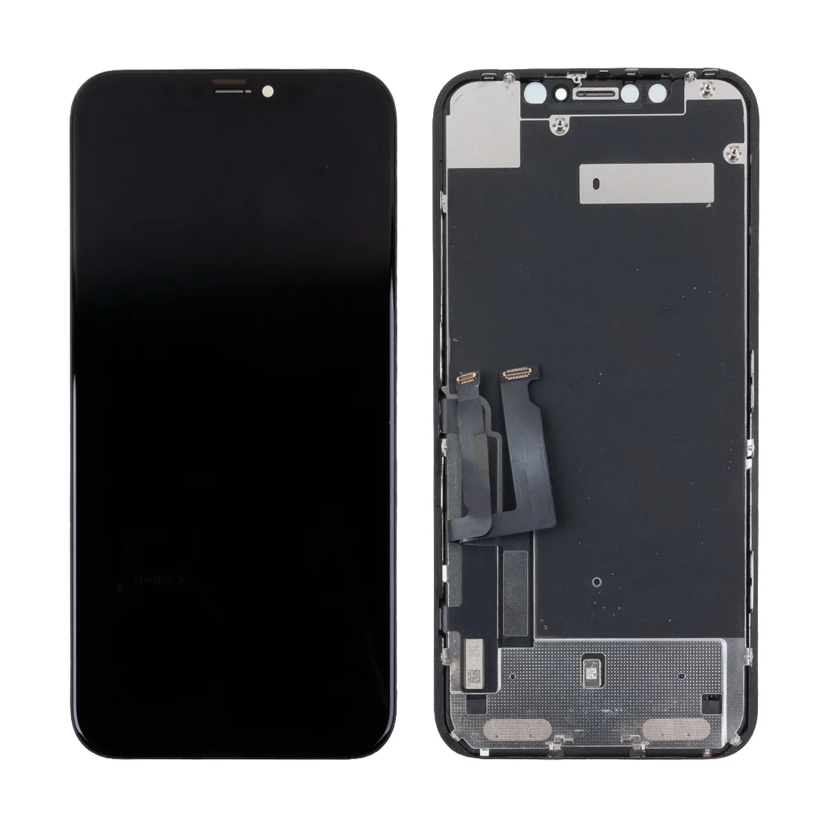 Дисплей для iPhone Xr (A2105) в сборе с тачскрином Черный - OR (Заменено стекло и тач)