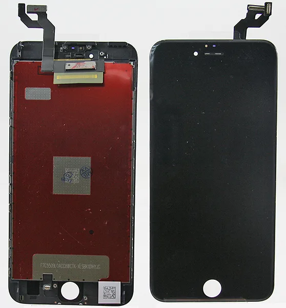 Дисплей для iPhone 6S Plus в сборе с тачскрином Черный - Оптима