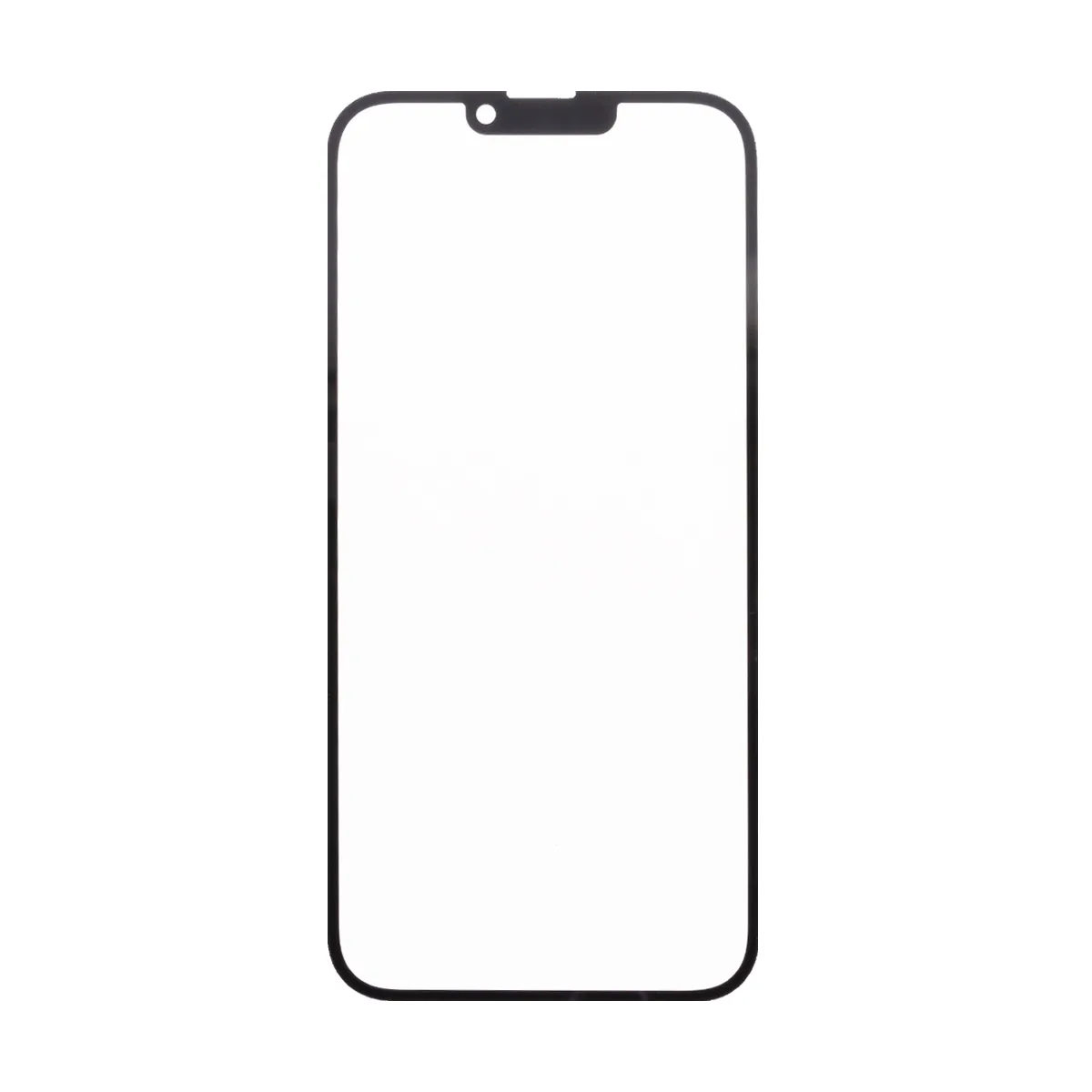 Стекло для переклейки iPhone 14 Plus (A2887) с OCA пленкой Черный - OR (Feaglet)