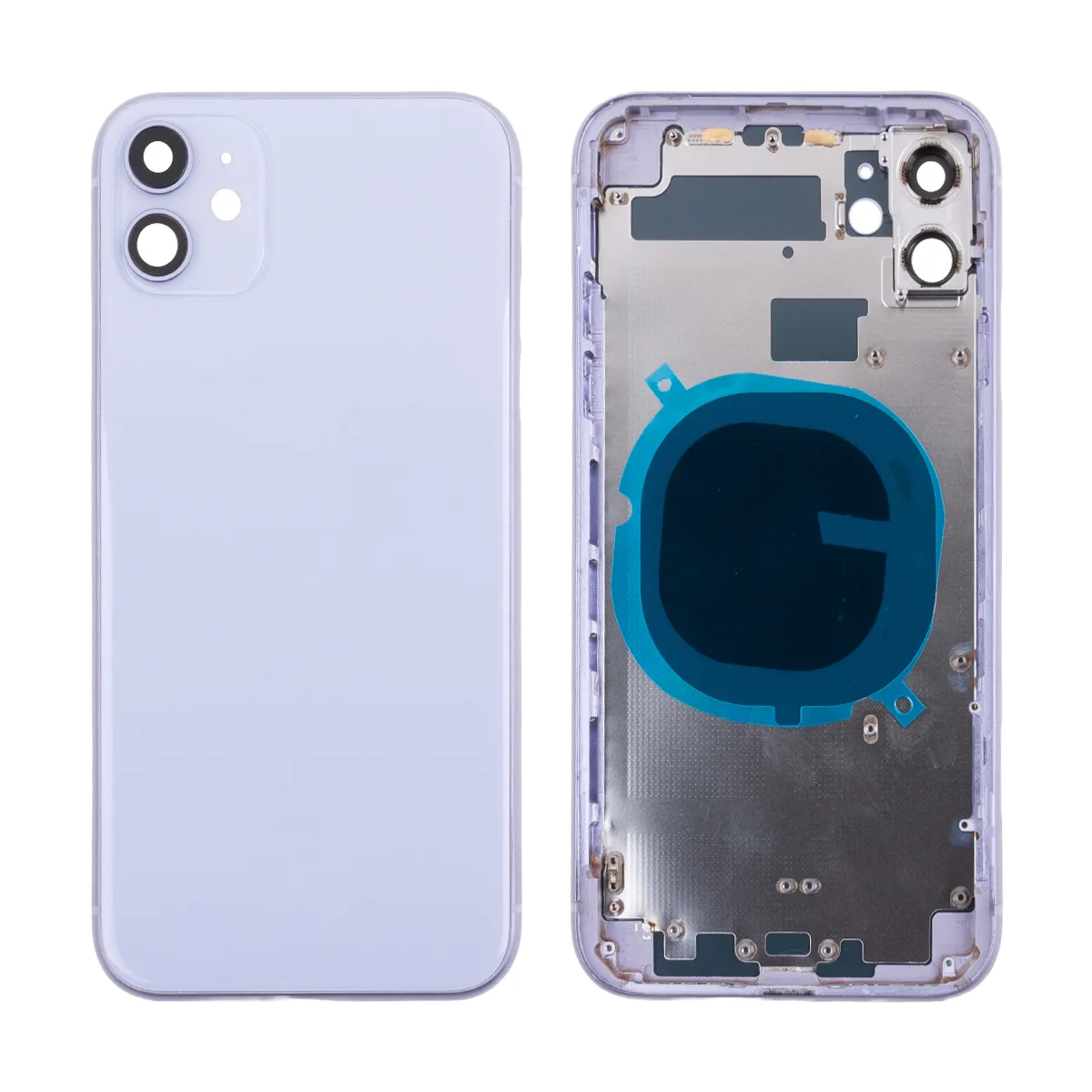 Корпус для iPhone 11 (A2221) (1 Sim) Фиолетовый