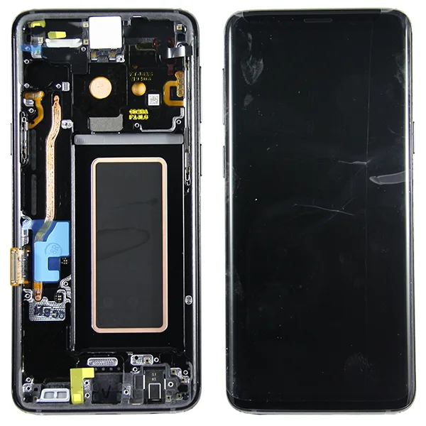 Дисплей для Samsung Galaxy S9 (G960F) модуль с рамкой Черный - OR (SP)