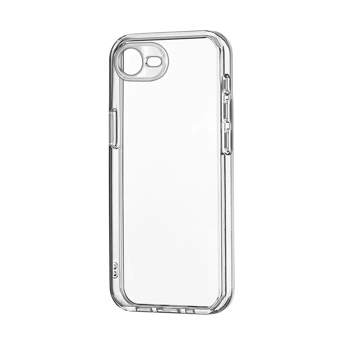Чехол-накладка для iPhone 16e (с защитой камеры, прозрачный)