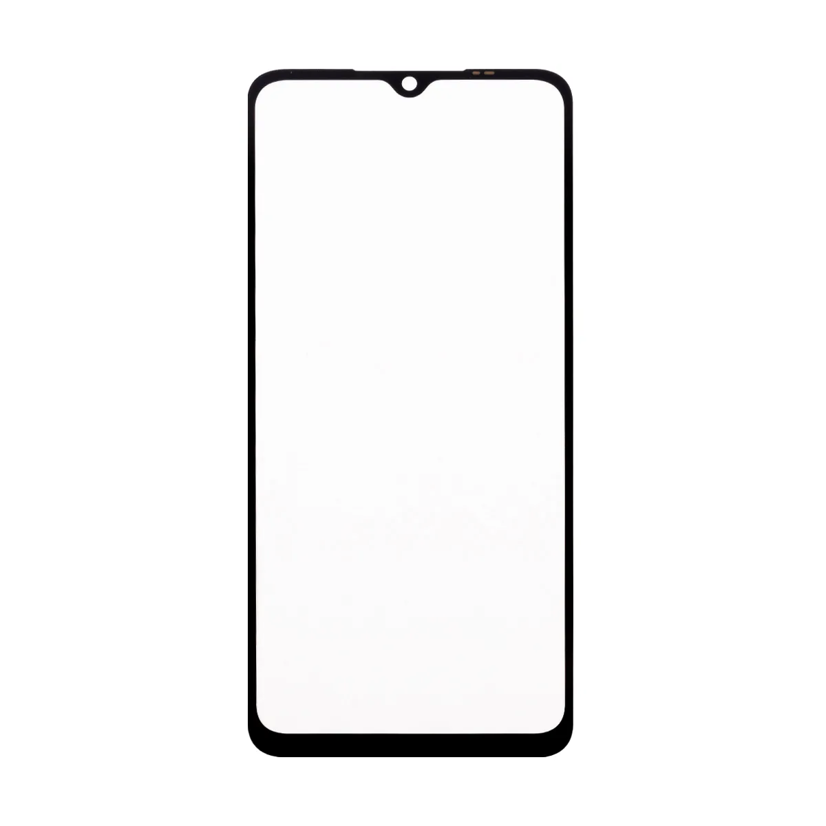 Стекло для переклейки Xiaomi Redmi 10C/Poco C40 (220333QNY/220333QPG) с OCA пленкой Черный - OR (Mit