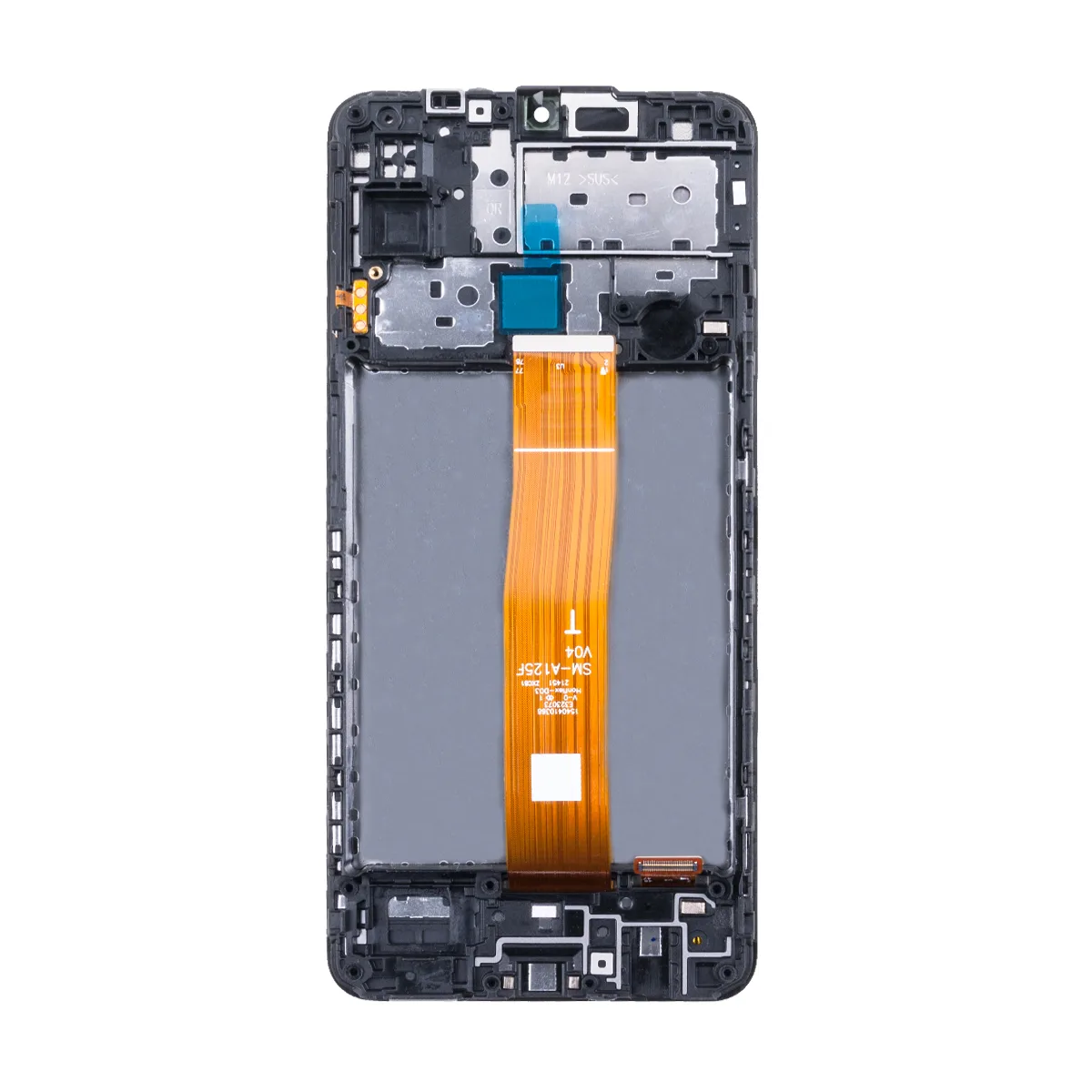 Дисплей для Samsung Galaxy M12 (M127F) модуль c рамкой Черный - OR Ref. (SP)