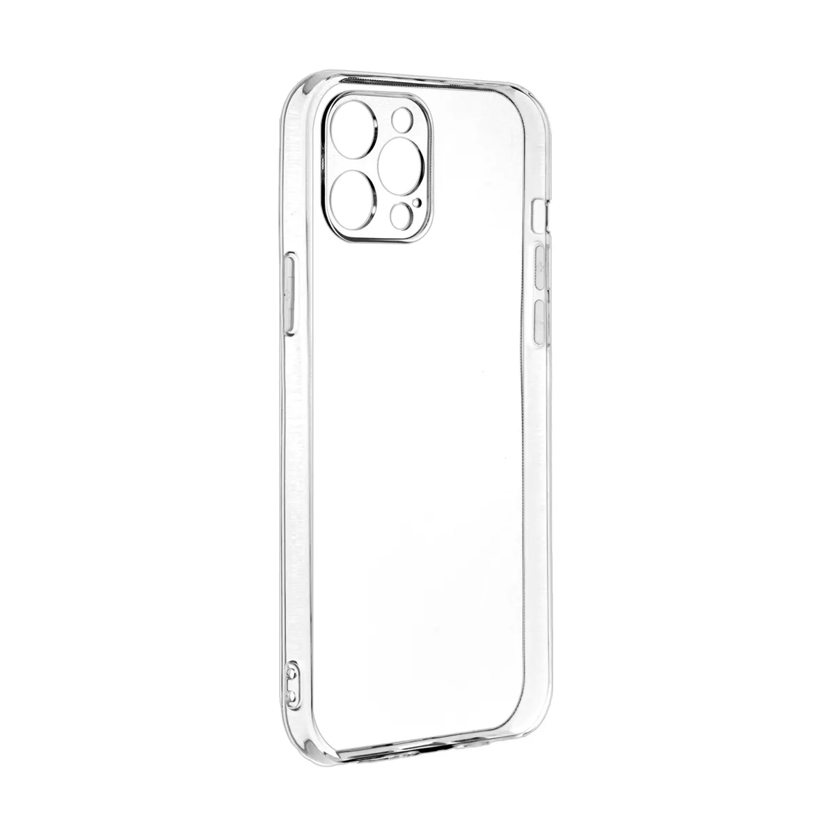 Чехол-накладка для iPhone 12 Pro Max (с защитой камеры, прозрачный)