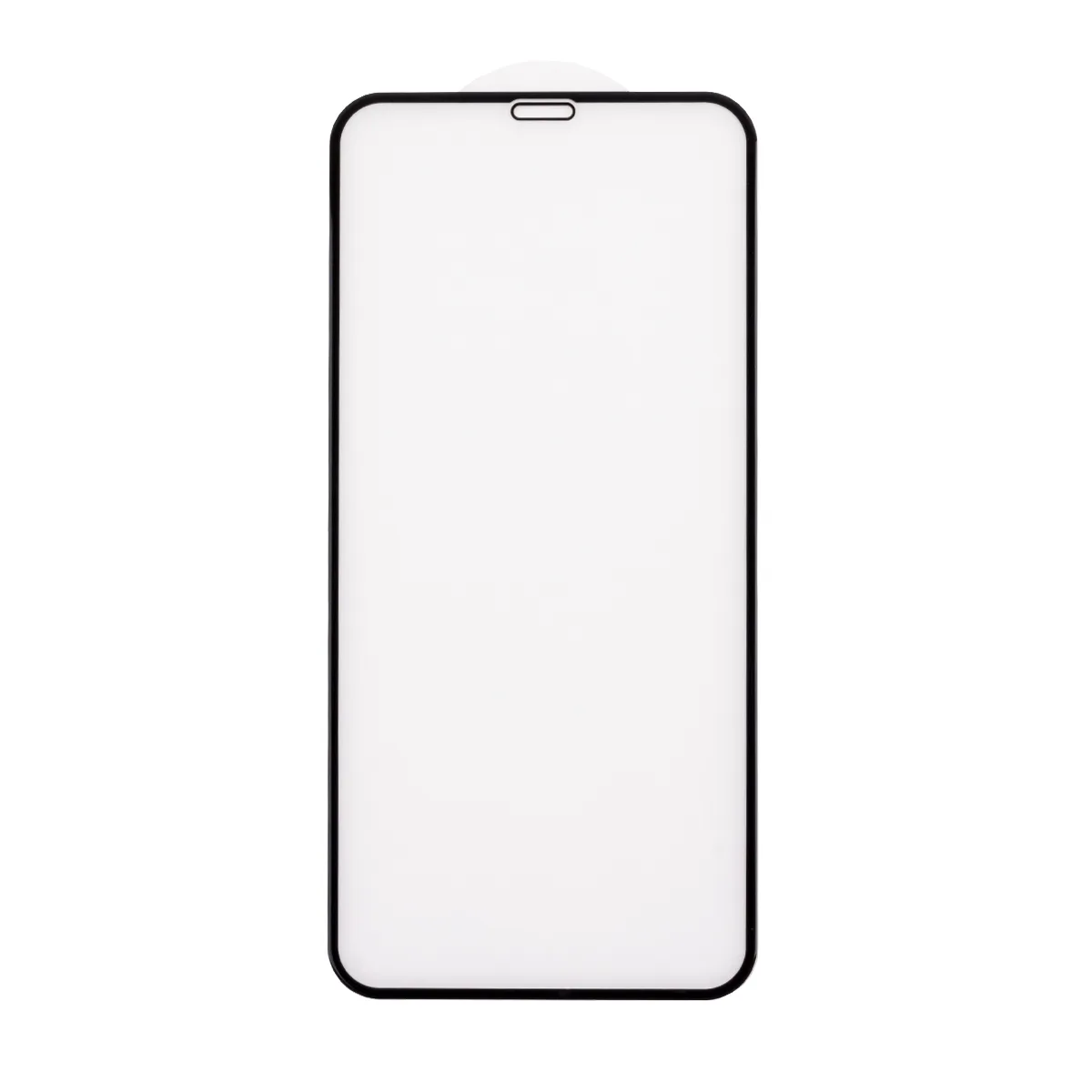 Защитное стекло "Матовое" для iPhone Xr/11 Черный (Закалённое, полное покрытие)