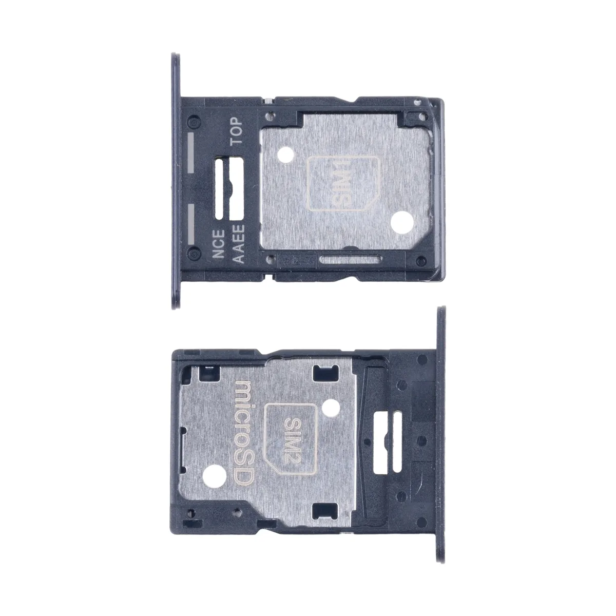 Держатель SIM для Samsung Galaxy A15 4G/5G (A155F/A156B) Черный