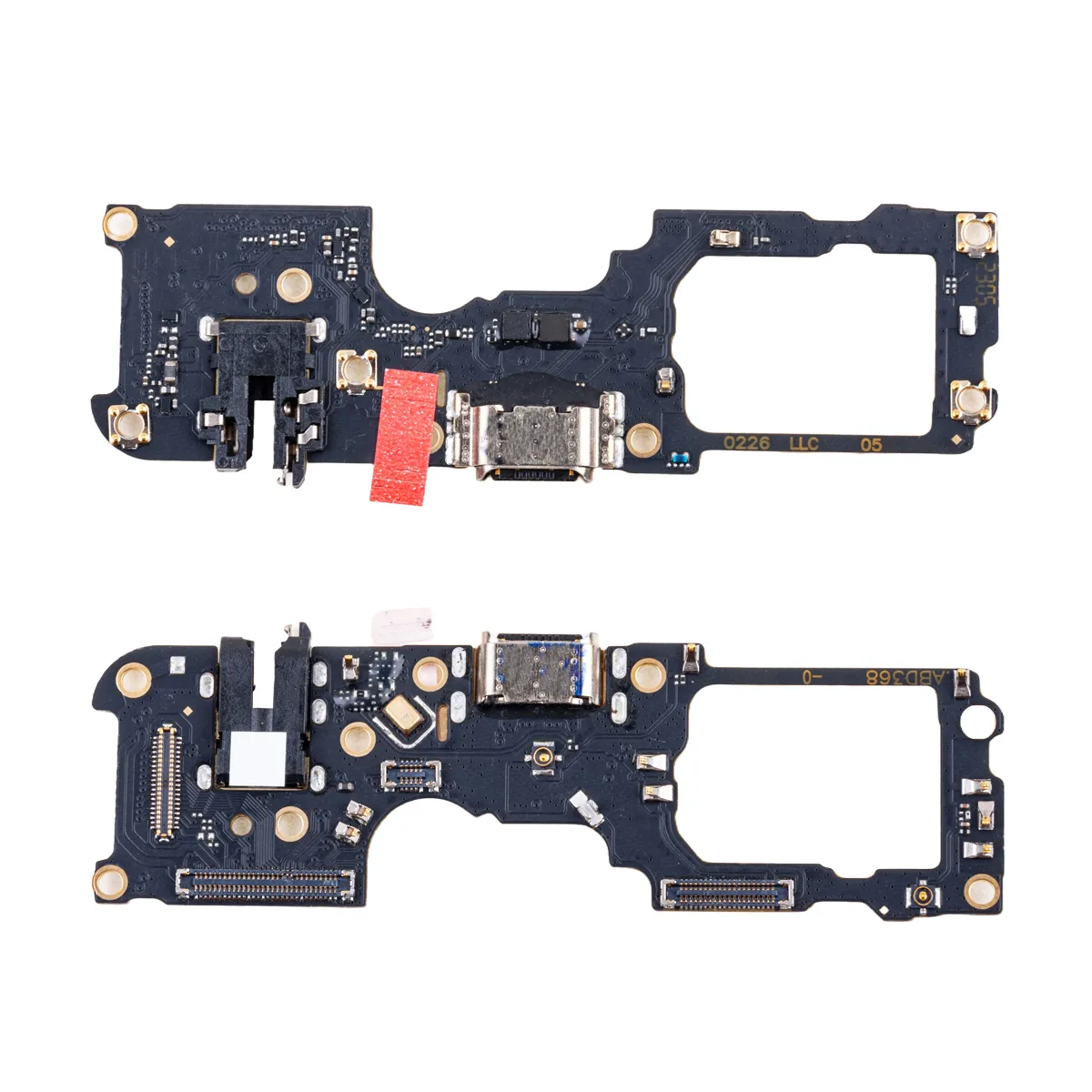 Шлейф для Realme GT Master Edition (RMX3363) плата системный разъем/разъем гарнитуры/микрофон - Прем