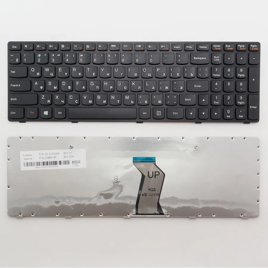 Клавиатура для ноутбука Lenovo IdeaPad G500/G505/G510/G700/G710 Черный